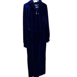 Joan Rivers 90’s Royal Blue Robe Size 3XP
